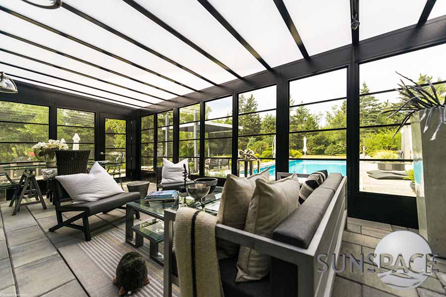 Screen Room in Hartford County, CT | Sunspace by Sunroom Design